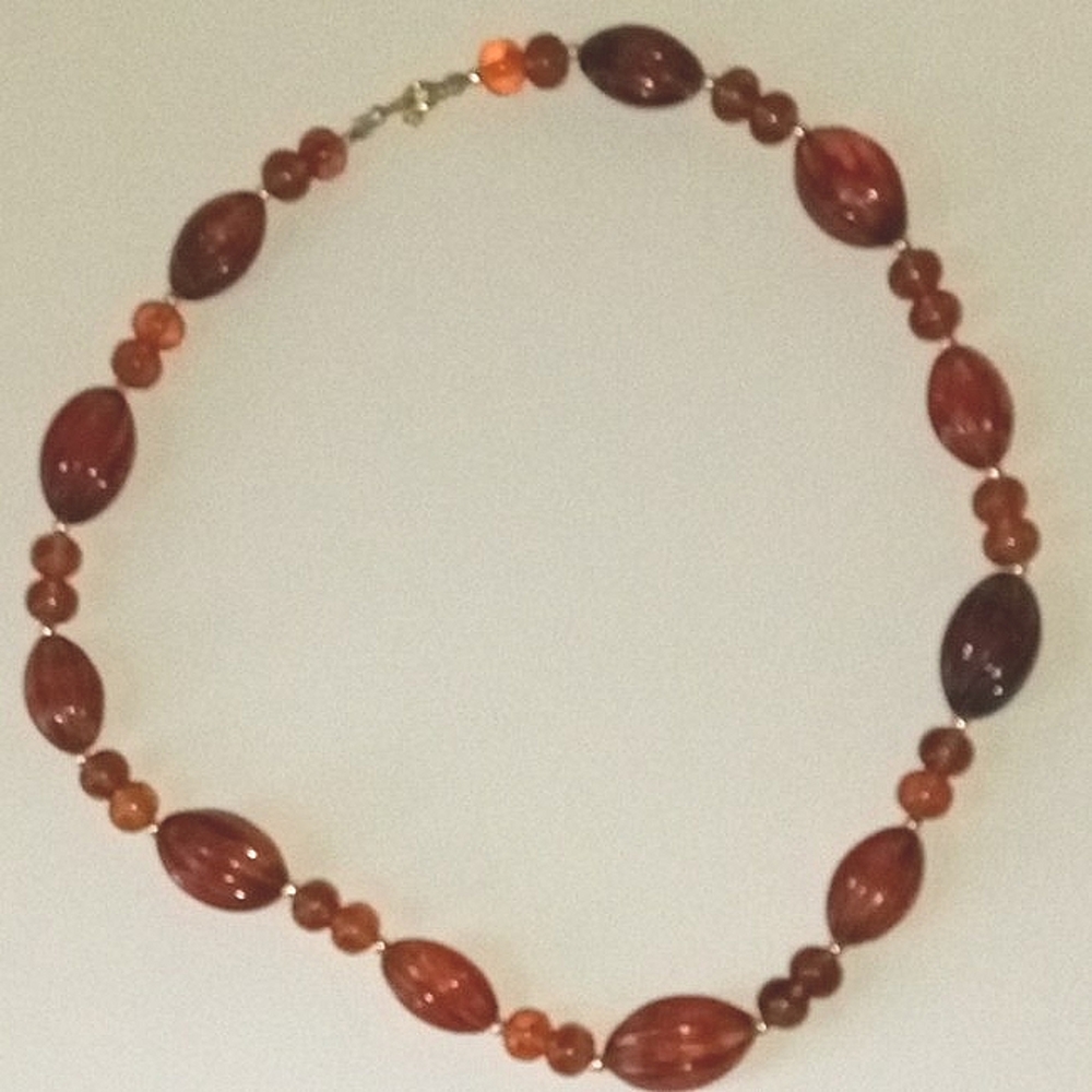 Vtg 1920's-30's Miriam Haskell Shell Shaped Beads… - image 1